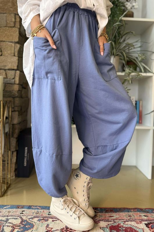 Lagen Shelby Barrel Pant Denim